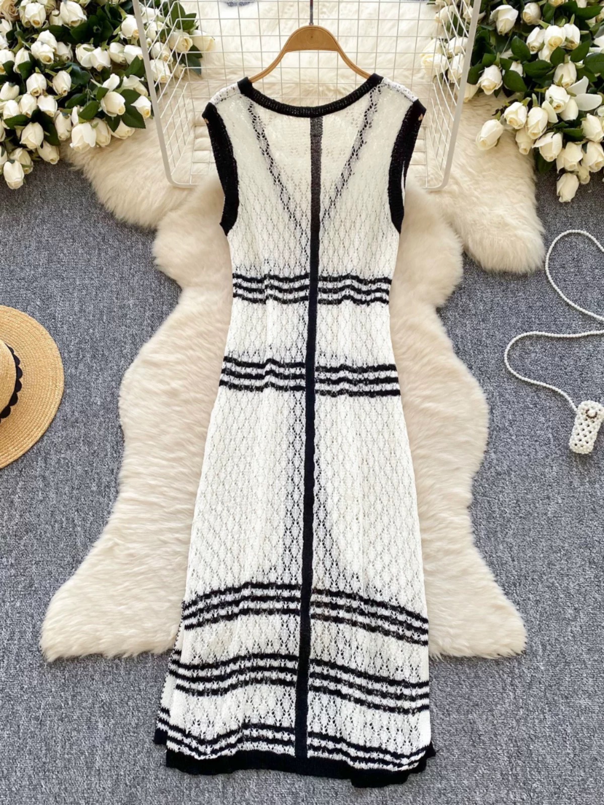 All caught up knitted kimono KM133 images